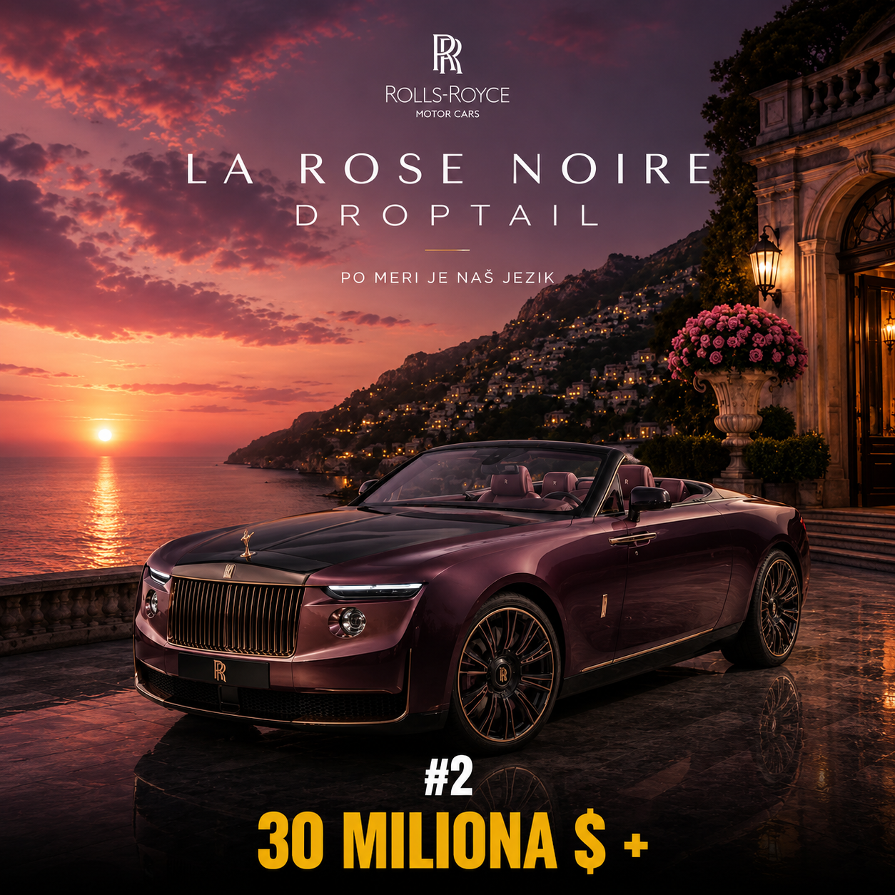 Rolls-Royce La Rose Noire Droptail — više od 30 miliona dolara